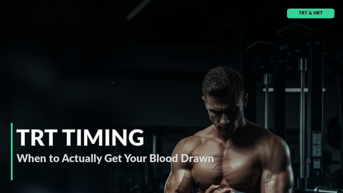 TRT Blood Test Timing: Exact Draw Windows by Ester (2026)